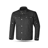 BELA - Chaqueta Textil Clutch Wax Cotton Jacket Negro - SECURTEX MOTOR S.L (t/a MaximoMoto)