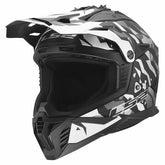 LS2 MX708 FAST II GROTESK CASCO DE MOTO NEGRO GRIS