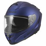 LS2 FF817 CHALLENGER II SOLID CASCO DE MOTO MATE NAVY AZUL