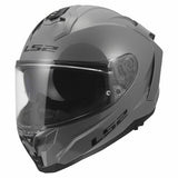 LS2 FF817 CHALLENGER II SOLID CASCO DE MOTO NARDO GRIS