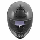 LS2 FF817 CHALLENGER II SOLID CASCO DE MOTO NARDO GRIS