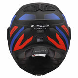 LS2 FF901 ADVANT X NOVA CASCO DE MOTO NEGRO ROJO AZUL