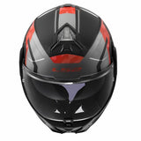 LS2 FF910 ADVANT II GLIDE CASCO DE MOTO NEGRO GRIS ROJO