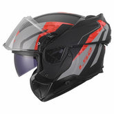 LS2 FF910 ADVANT II GLIDE CASCO DE MOTO NEGRO GRIS ROJO