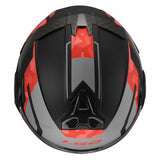 LS2 FF910 ADVANT II GLIDE CASCO DE MOTO NEGRO GRIS ROJO