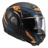 LS2 FF910 ADVANT II GLIDE CASCO DE MOTO NEGRO NARANJA
