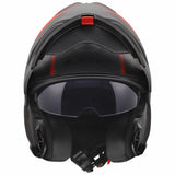 LS2 FF908 STROBE II MONZA CASCO DE MOTO NEGRO GRIS ROJO