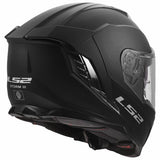 LS2 FF818 STORM III SOLID CASCO DE MOTO MATE NEGRO