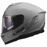 LS2 FF818 STORM III SOLID CASCO DE MOTO NARDO GRIS