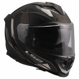 LS2 FF818 STORM III SPORTY CASCO DE MOTO NEGRO GRIS