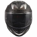 LS2 FF818 STORM III SPORTY CASCO DE MOTO NEGRO GRIS
