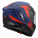 LS2 FF818 STORM III DYNAMO CASCO DE MOTO AZUL ROJO