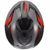 LS2 FF818 STORM III DYNAMO CASCO DE MOTO GRIS ROJO