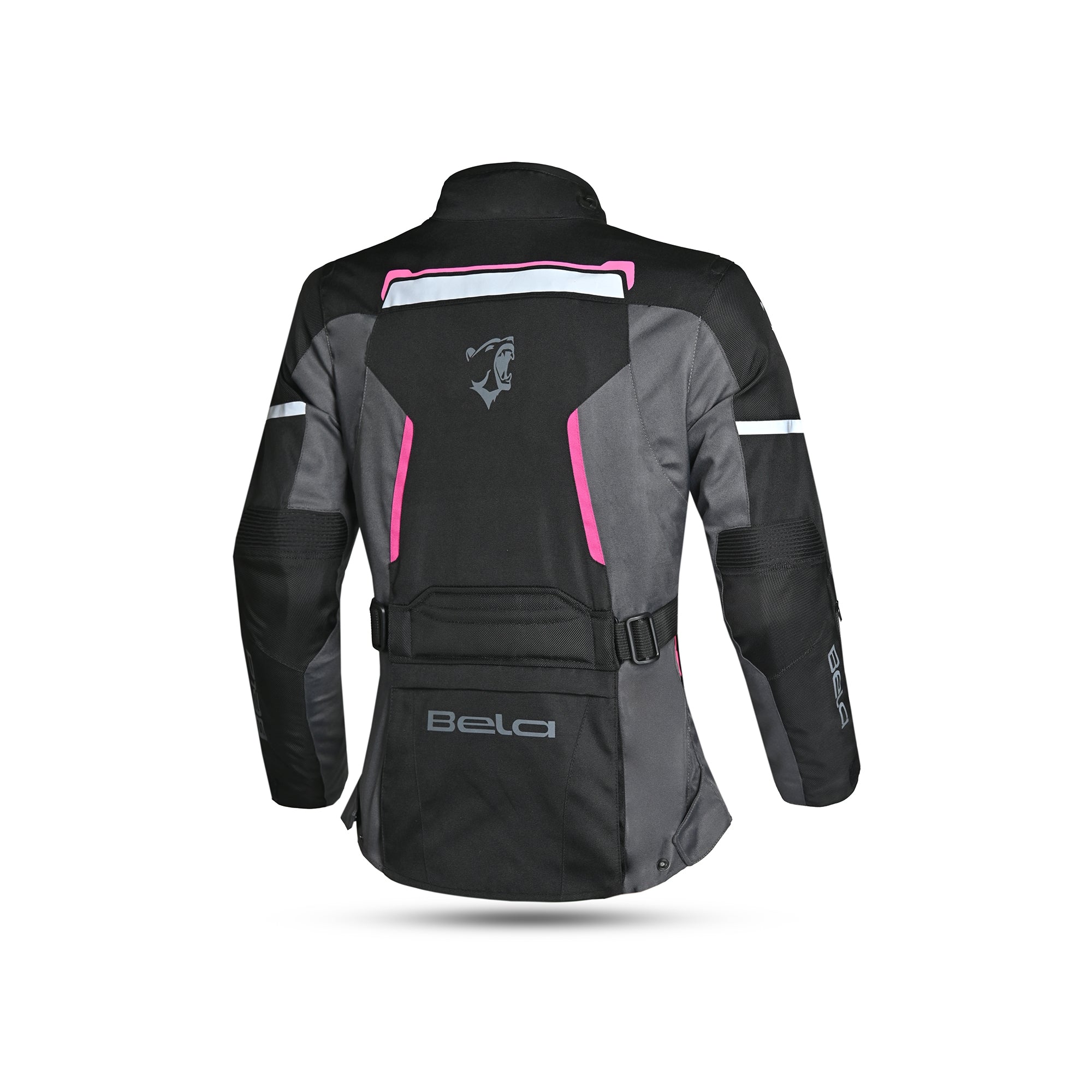 BELA - Chaqueta Textil Hurricane Lady Negro/Fucsia - SECURTEX MOTOR S.L (t/a MaximoMoto)
