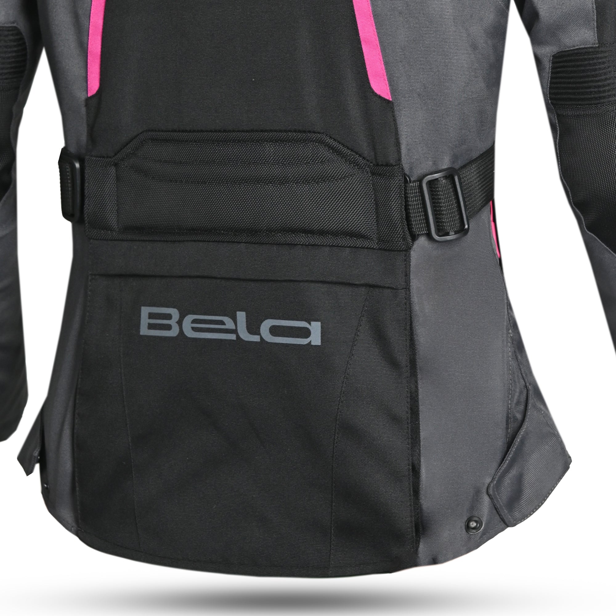 BELA - Chaqueta Textil Hurricane Lady Negro/Fucsia - SECURTEX MOTOR S.L (t/a MaximoMoto)