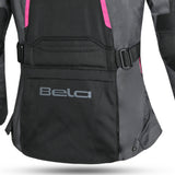 BELA - Chaqueta Textil Hurricane Lady Negro/Fucsia - SECURTEX MOTOR S.L (t/a MaximoMoto)