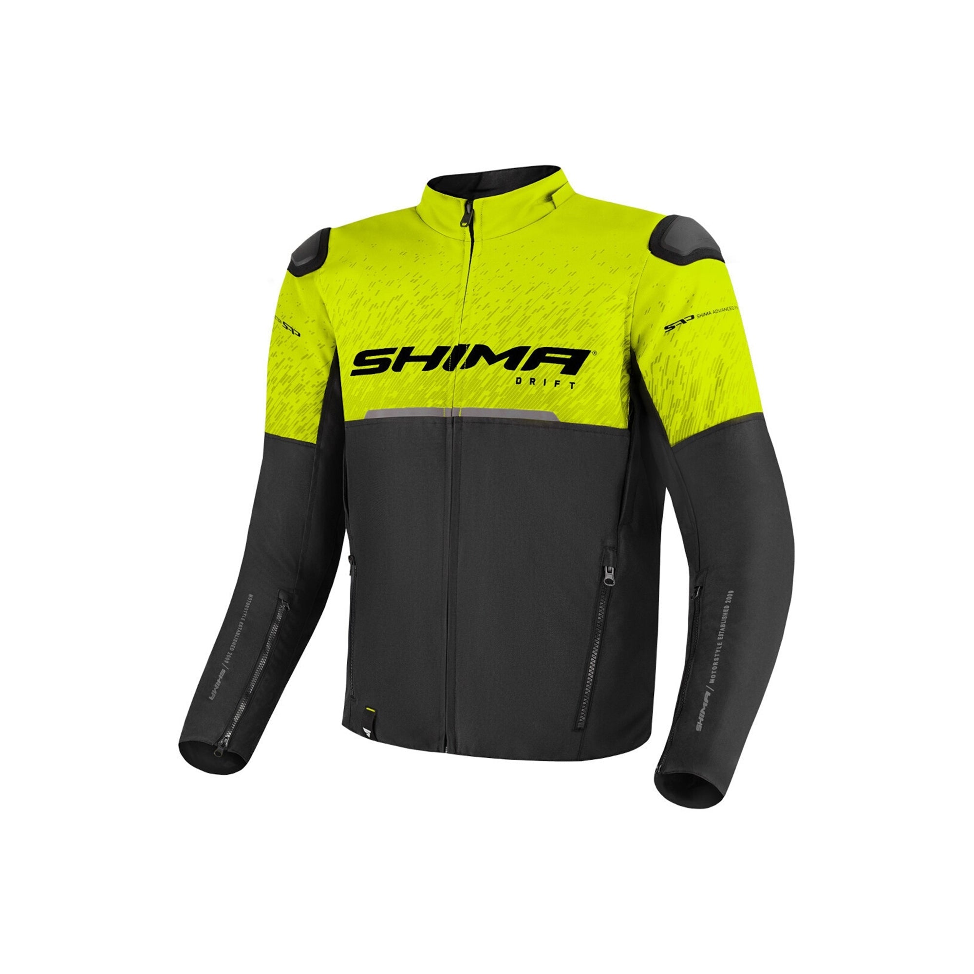 SHIMA DRIFT MEN JACKET FLUO - SECURTEX MOTOR S.L (t/a MaximoMoto)