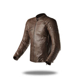 Poisoned - JACKET Piel Oscar Marrón - SECURTEX MOTOR S.L (t/a MaximoMoto)