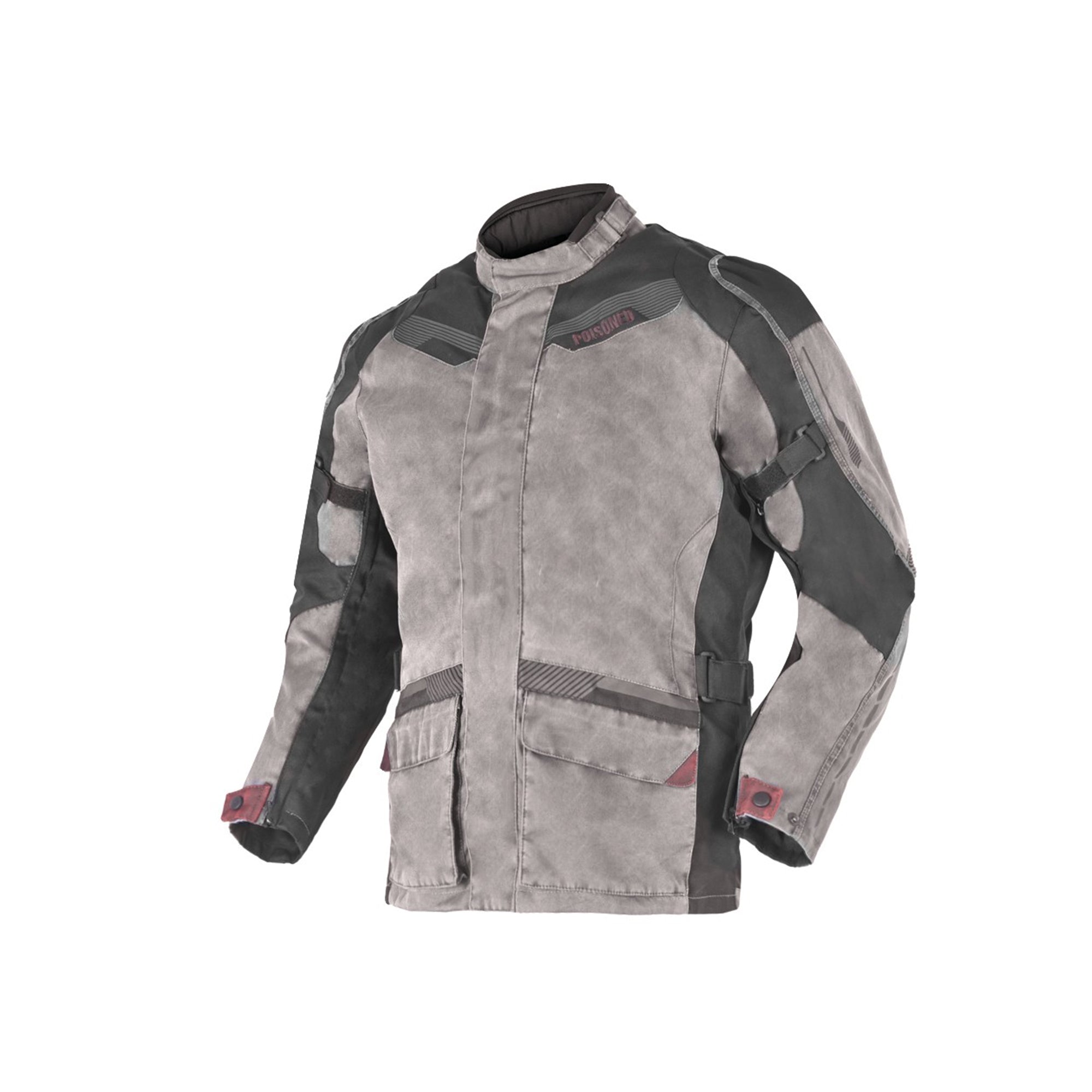 Poisoned - JACKET Textil Scout Vintage Gris - SECURTEX MOTOR S.L (t/a MaximoMoto)