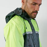 T.J.MARVIN - Set antipioggia CLASSICO E31 Nero/Giallo fluo - SECURTEX MOTOR S.L (t/a MaximoMoto)