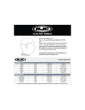 HJC V31 DESTO MC1 Casco JET motocicleta