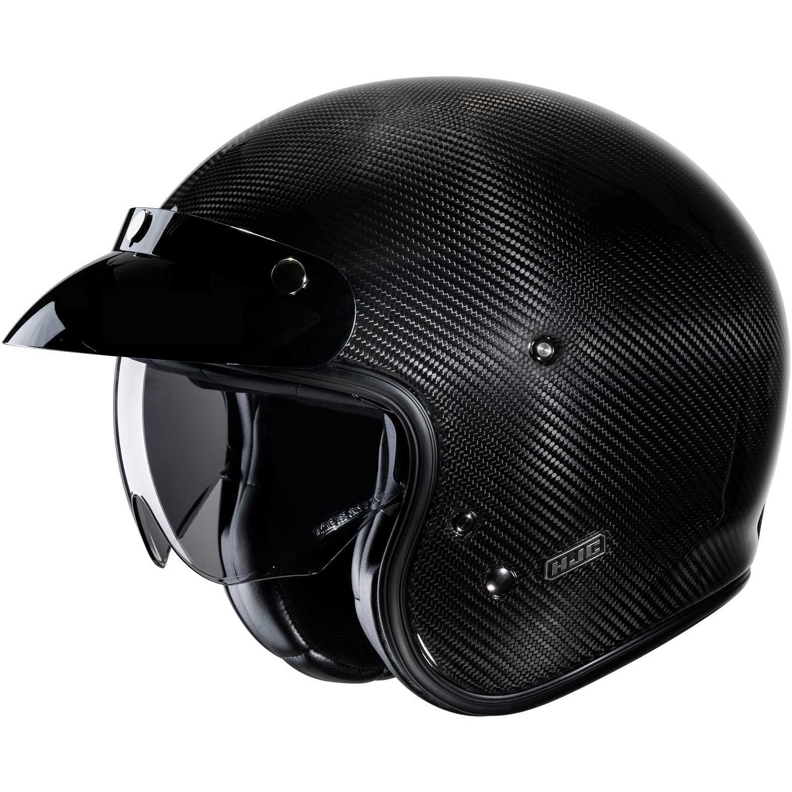 HJC V31 Casco Jet Moto Urbano Negro Carbono - SECURTEX MOTOR S.L (t/a MaximoMoto)