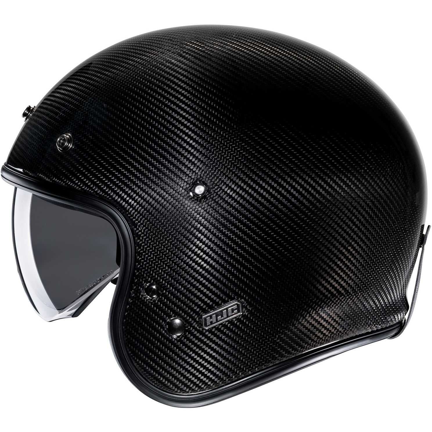 HJC V31 Casco Jet Moto Urbano Negro Carbono - SECURTEX MOTOR S.L (t/a MaximoMoto)