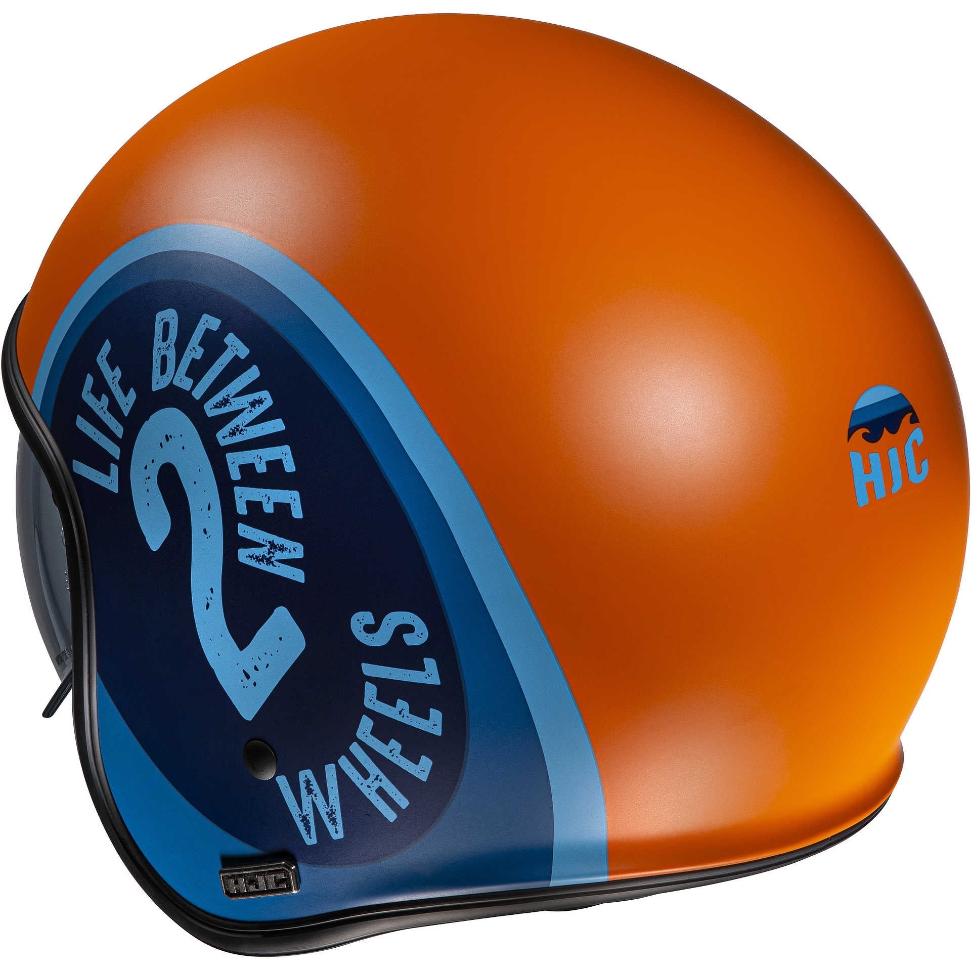 HJC V30 Harvey MC27SF Casco abierto estilo retro para motocicleta - SECURTEX MOTOR S.L (t/a MaximoMoto)