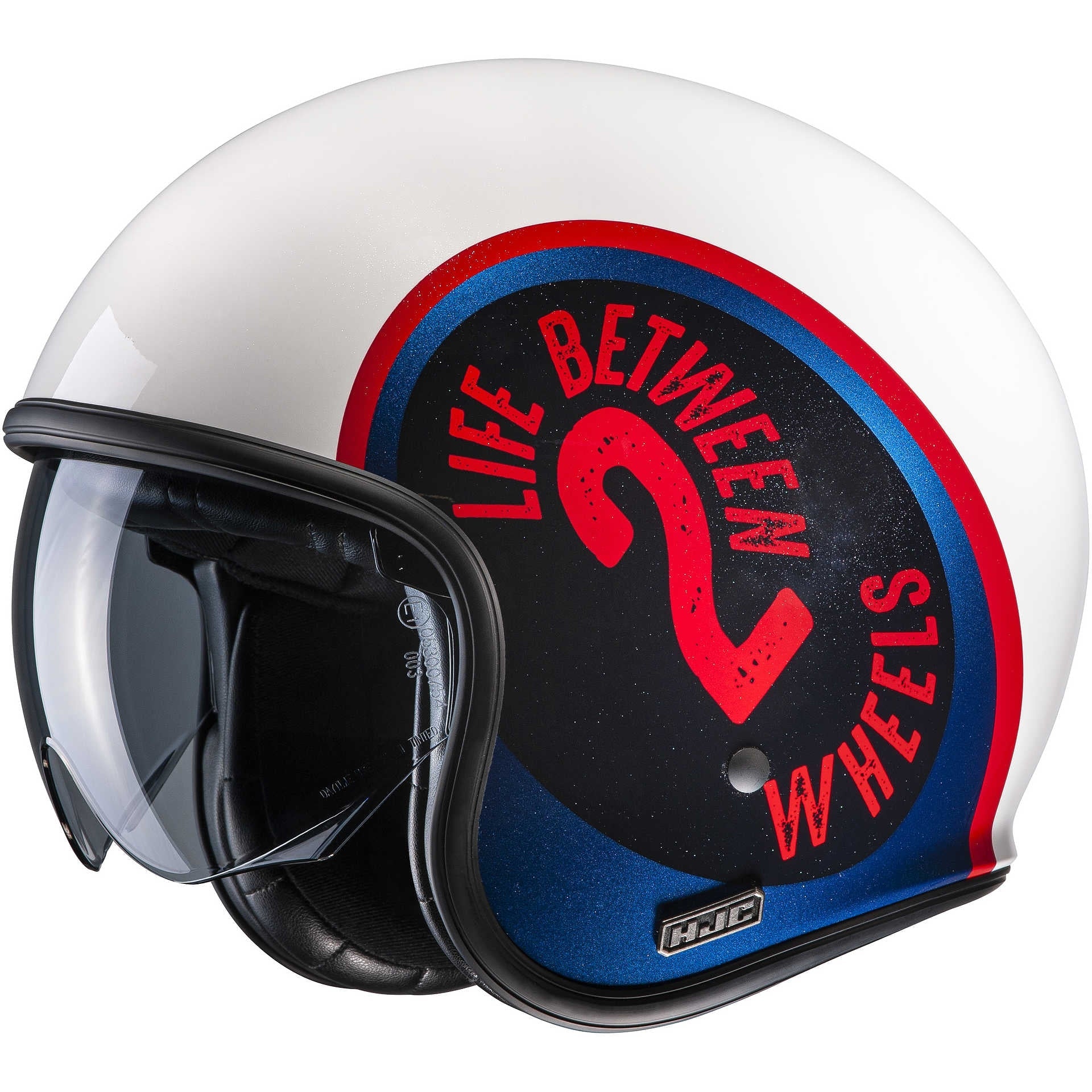 HJC V30 Harvey MC21 Casco abierto estilo retro para motocicleta