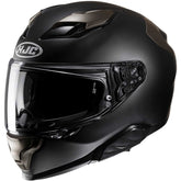 HJC F71 UNI casco de moto integral semiplano negro titanio