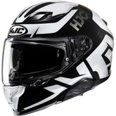 HJC F71 BARD MC5 negro blanco Casco Moto Integral