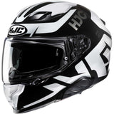 HJC F71 BARD MC5 negro blanco Casco Moto Integral