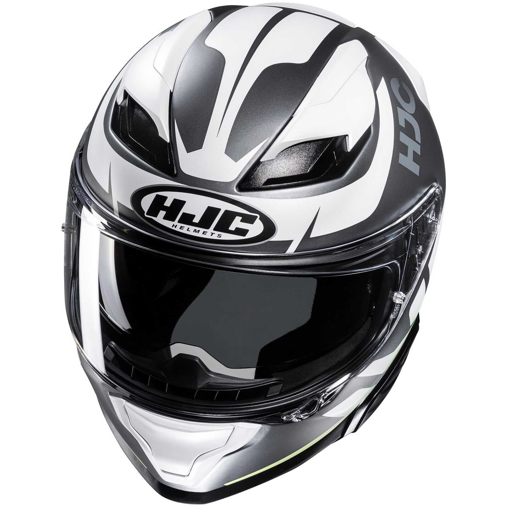 HJC F71 BARD MC4HSF Negro Mate Verde Casco Moto Integral