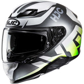 HJC F71 BARD MC4HSF Negro Mate Verde Casco Moto Integral