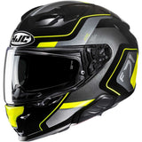 HJC F71 ARCAN MC3H gris amarillo turismo deportivo casco de moto