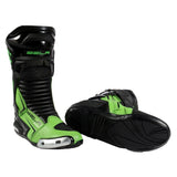 BELA - Botas Piel Speedo 2.0 Negro/Verde - SECURTEX MOTOR S.L (t/a MaximoMoto)