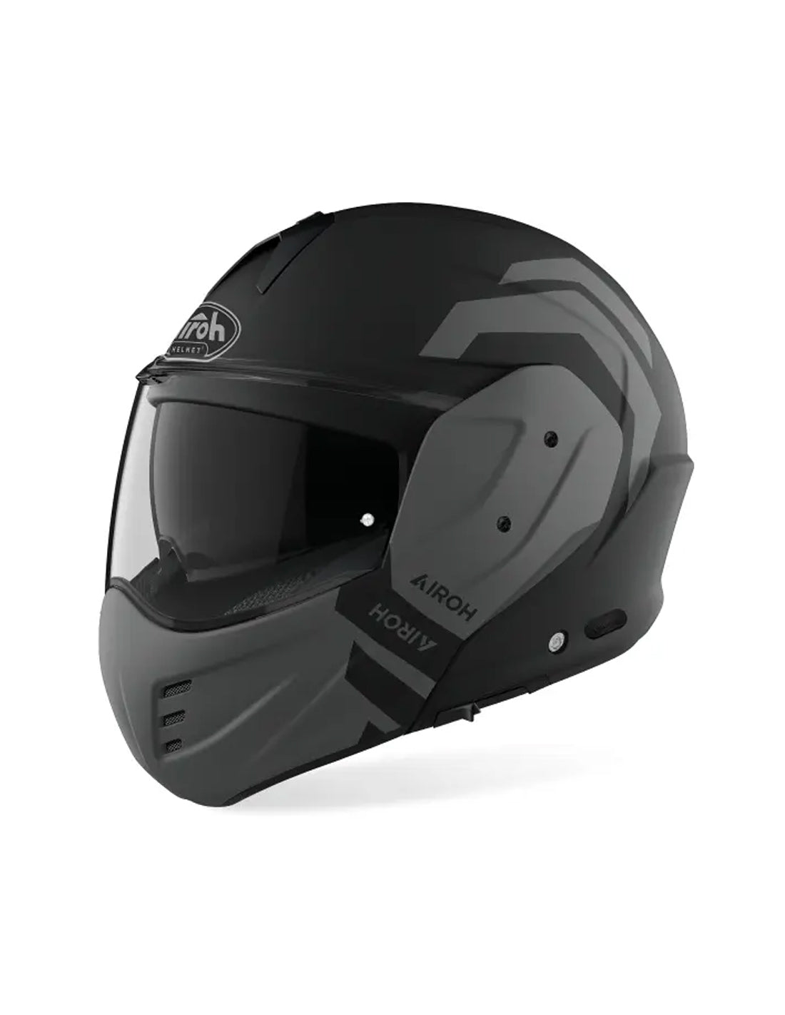 AIROH - CASCOS MATHISSE ILLUSION ANTHRACITE MATT - SECURTEX MOTOR S.L (t/a MaximoMoto)