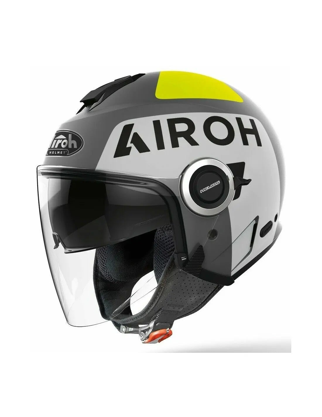 AIROH - CASCOS HELIOS UP GREY MATT - SECURTEX MOTOR S.L (t/a MaximoMoto)