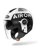 AIROH - CASCOS HELIOS UP WHITE GLOSS - SECURTEX MOTOR S.L (t/a MaximoMoto)