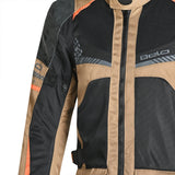 BELA - Chaqueta Textil Onsaker Arena/Negro/Naranja - SECURTEX MOTOR S.L (t/a MaximoMoto)