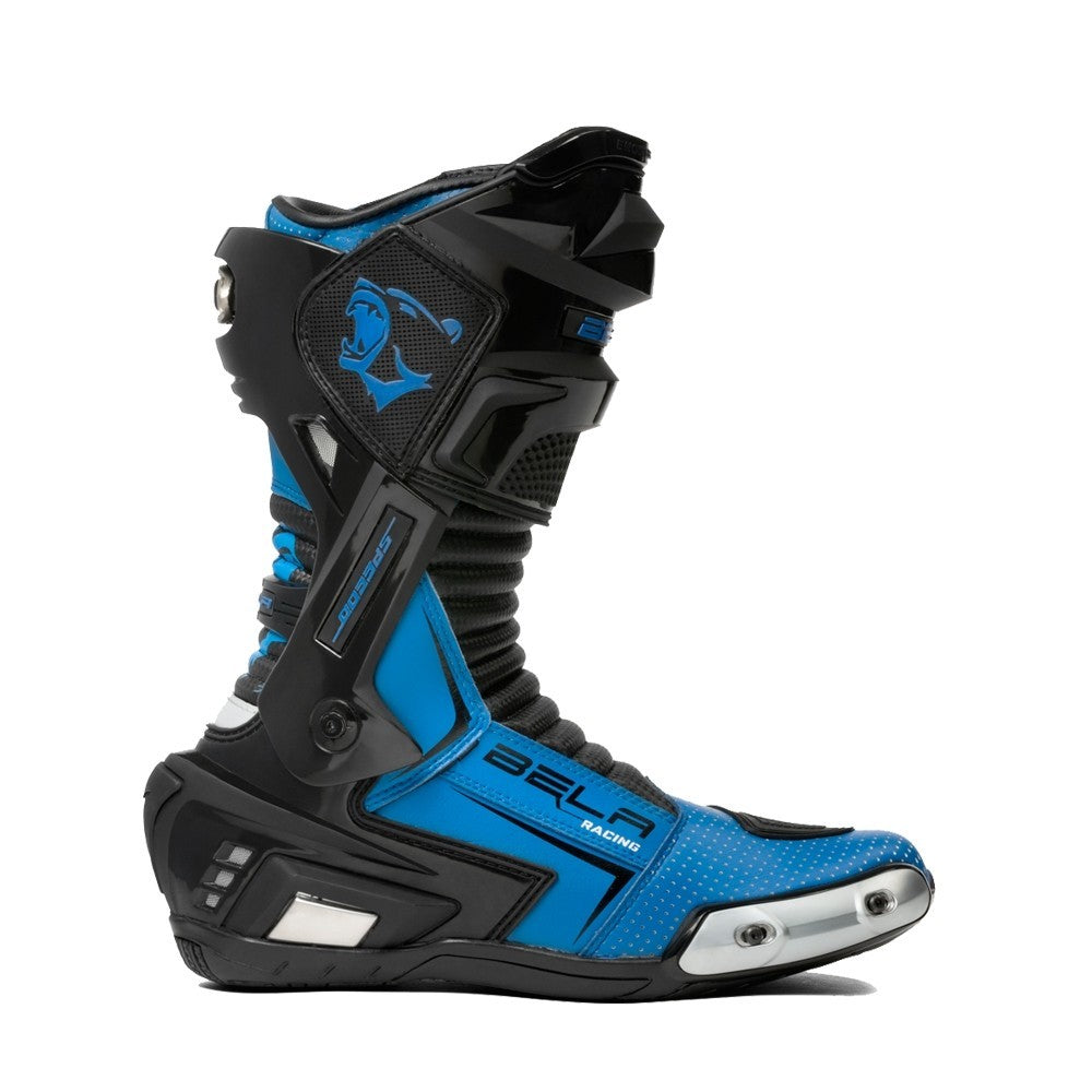 BELA - Botas Piel Speedo 2.0 Negro/Azul - SECURTEX MOTOR S.L (t/a MaximoMoto)