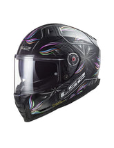 LS2 FF811 VECTOR II TROPICAL BLACK WHITE - SECURTEX MOTOR S.L (t/a MaximoMoto)