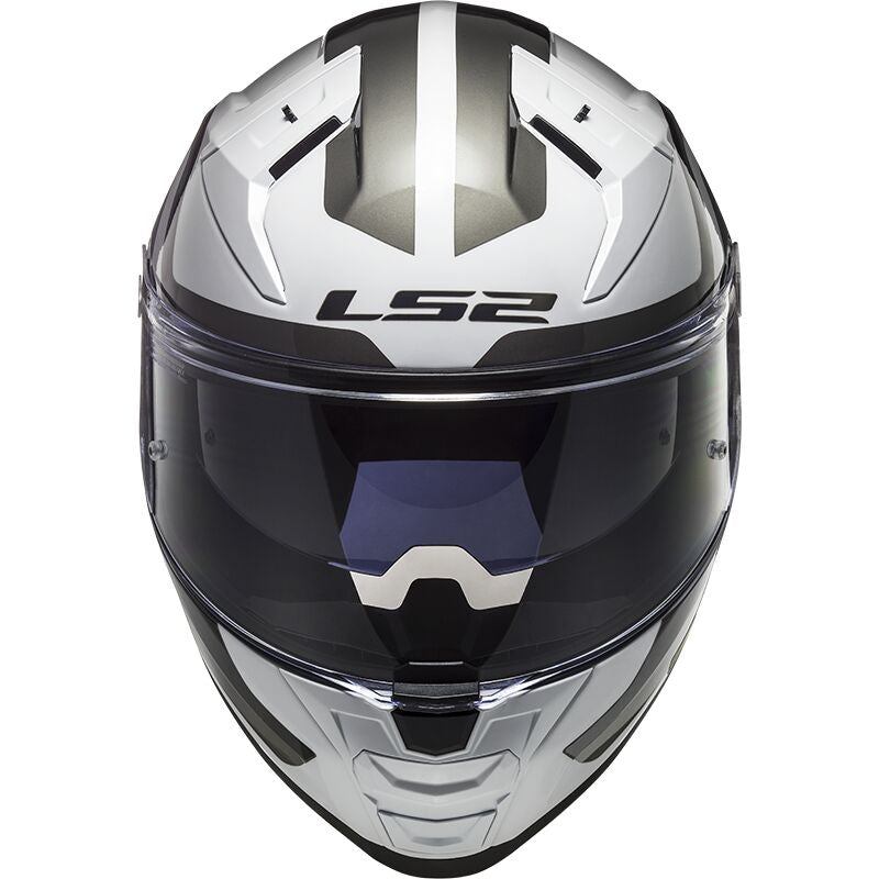 LS2 FF811 VECTOR II METRIC WHITE TITAN.SILVER - SECURTEX MOTOR S.L (t/a MaximoMoto)
