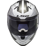 LS2 FF811 VECTOR II METRIC WHITE TITAN.SILVER - SECURTEX MOTOR S.L (t/a MaximoMoto)