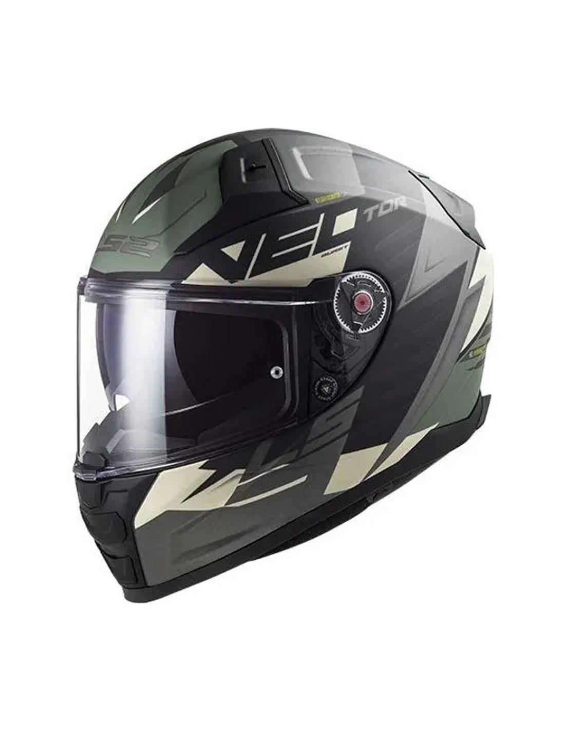 LS2 FF811 VECTOR II ABSOLUTE M.BLACK SILVER - SECURTEX MOTOR S.L (t/a MaximoMoto)