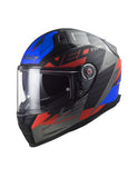 LS2 FF811 VECTOR II ABSOLUTE M.BLACK RED BLUE - SECURTEX MOTOR S.L (t/a MaximoMoto)