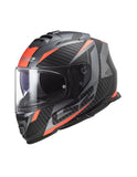 LS2 FF800 STORM RACER MATT TITANIUM FLUO ORANGE - SECURTEX MOTOR S.L (t/a MaximoMoto)