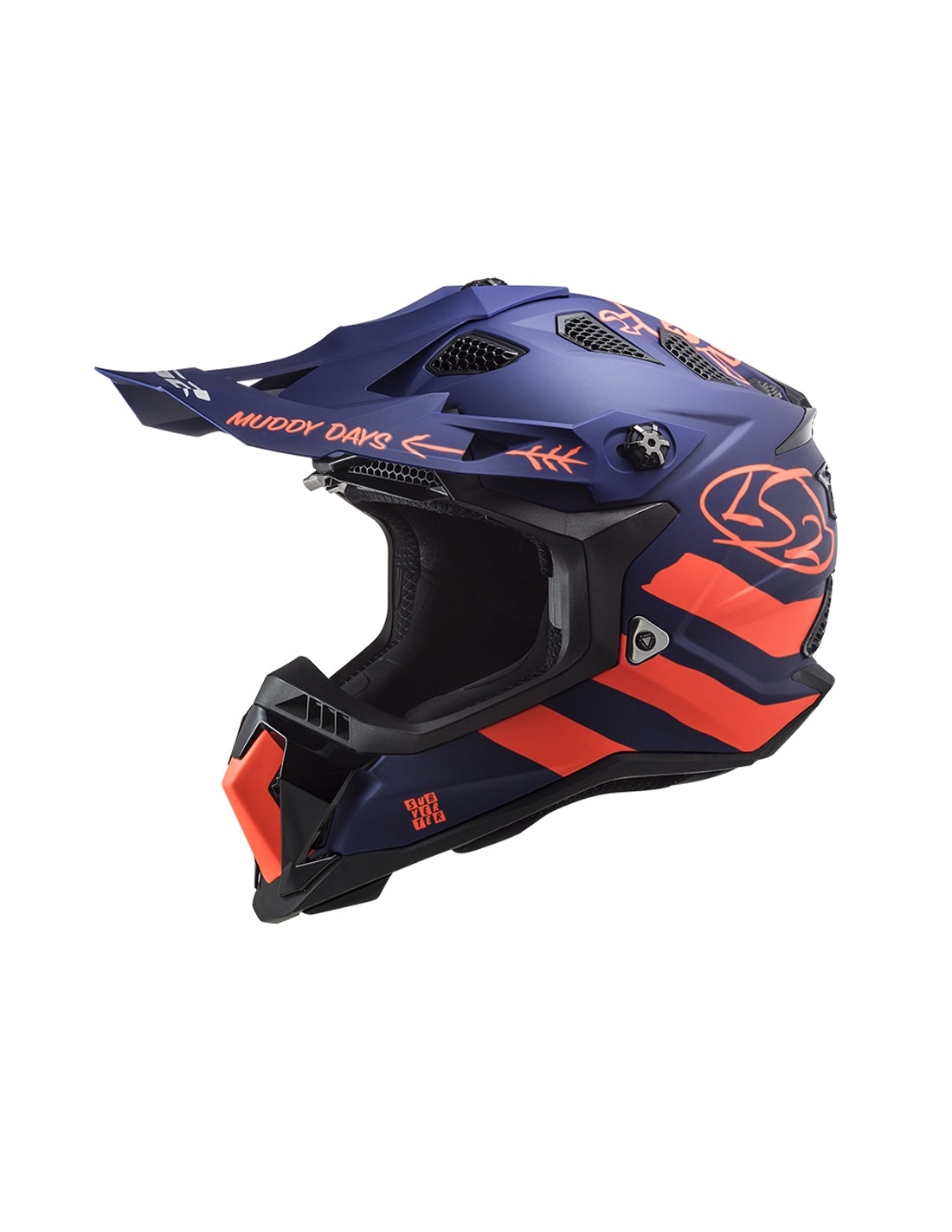LS2 MX700 SUBVERTER CARGO MATT BLUE FLUO ORANGE-06 - SECURTEX MOTOR S.L (t/a MaximoMoto)