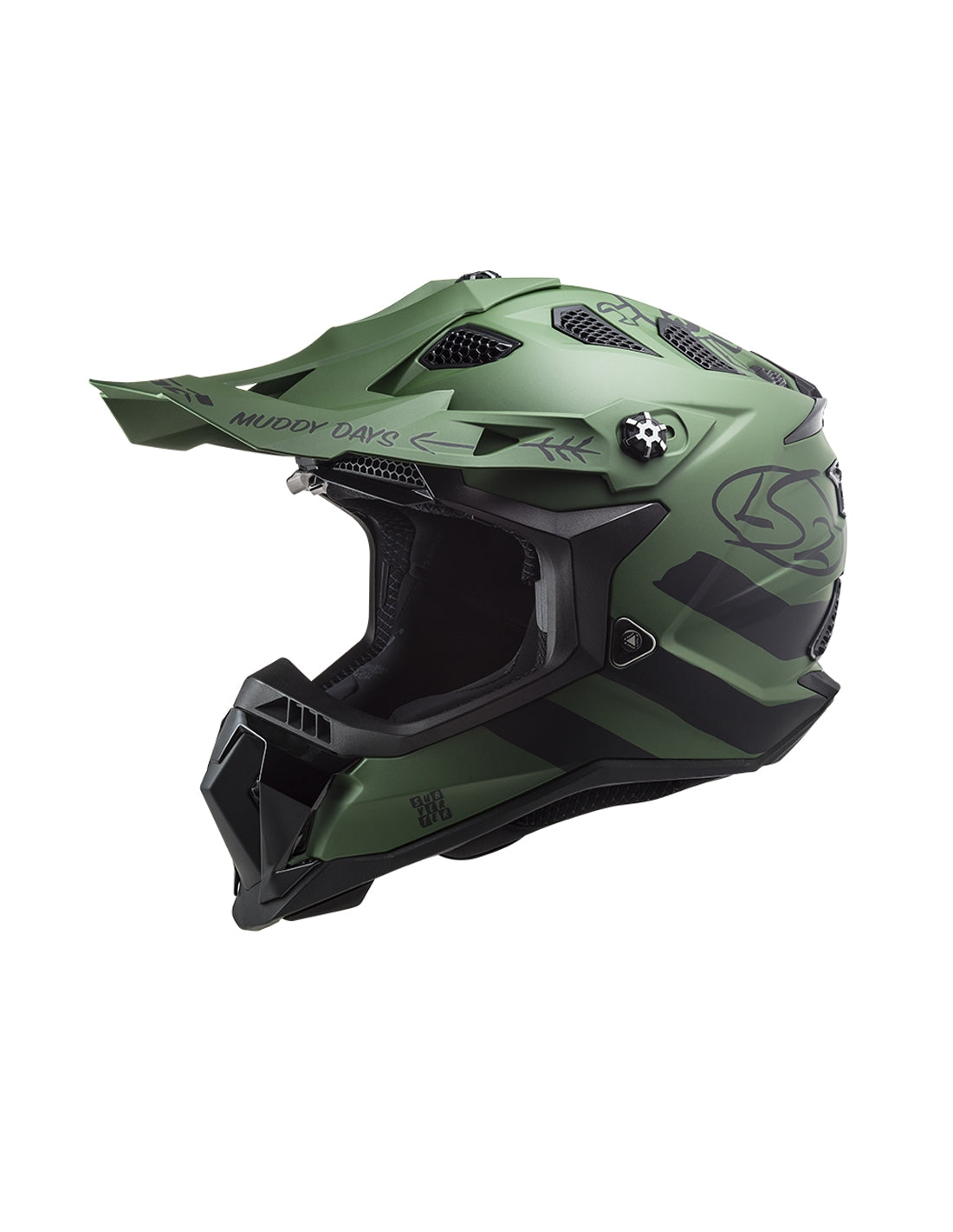 LS2 MX700 SUBVERTER CARGO MATT MILITARY GREEN-06 - SECURTEX MOTOR S.L (t/a MaximoMoto)