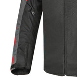 R-TECH Chaqueta Textil Knight Rider (Short) Negro/Antracita/Rojo - CHAQUETA